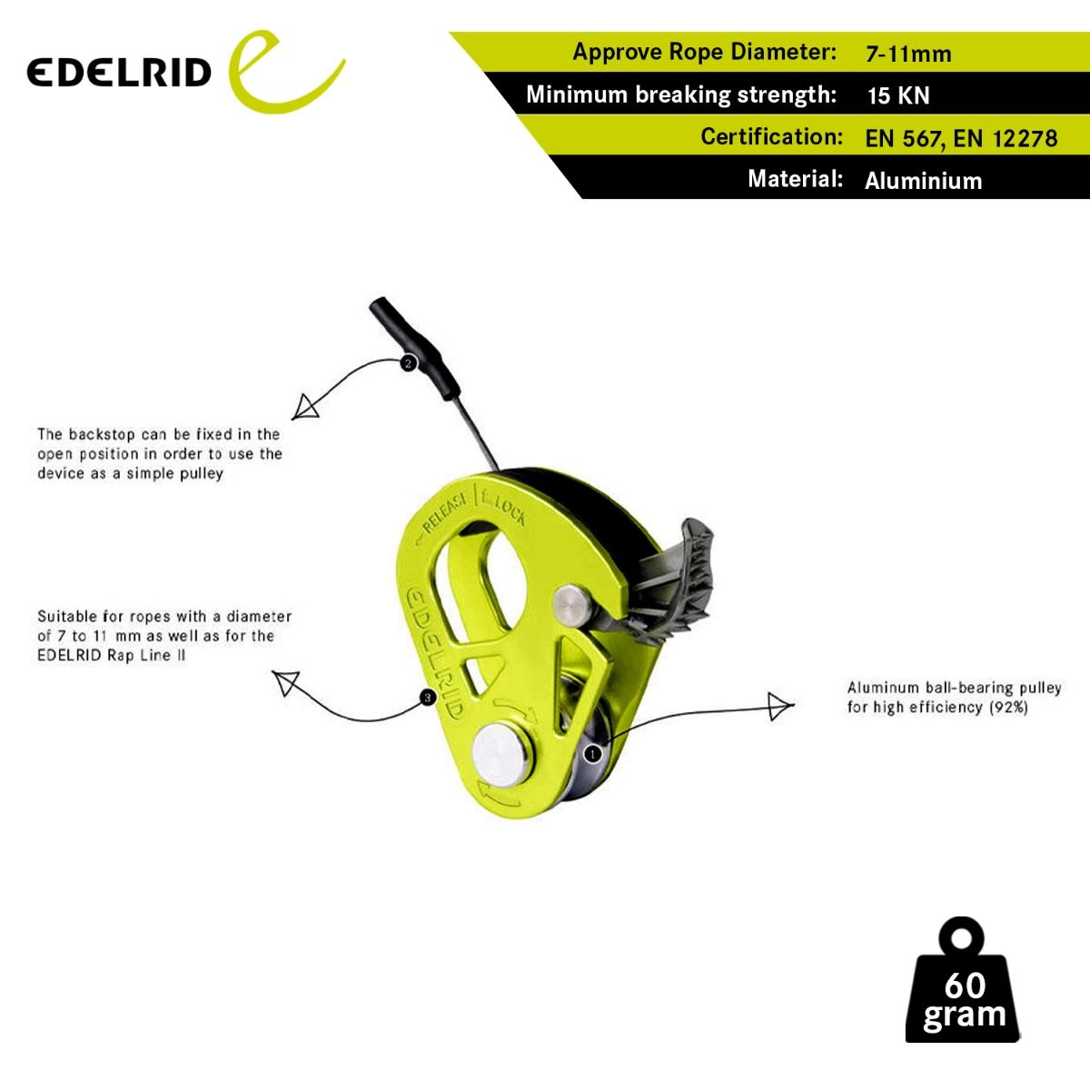 Edelrid Spoc Qasis Ascender