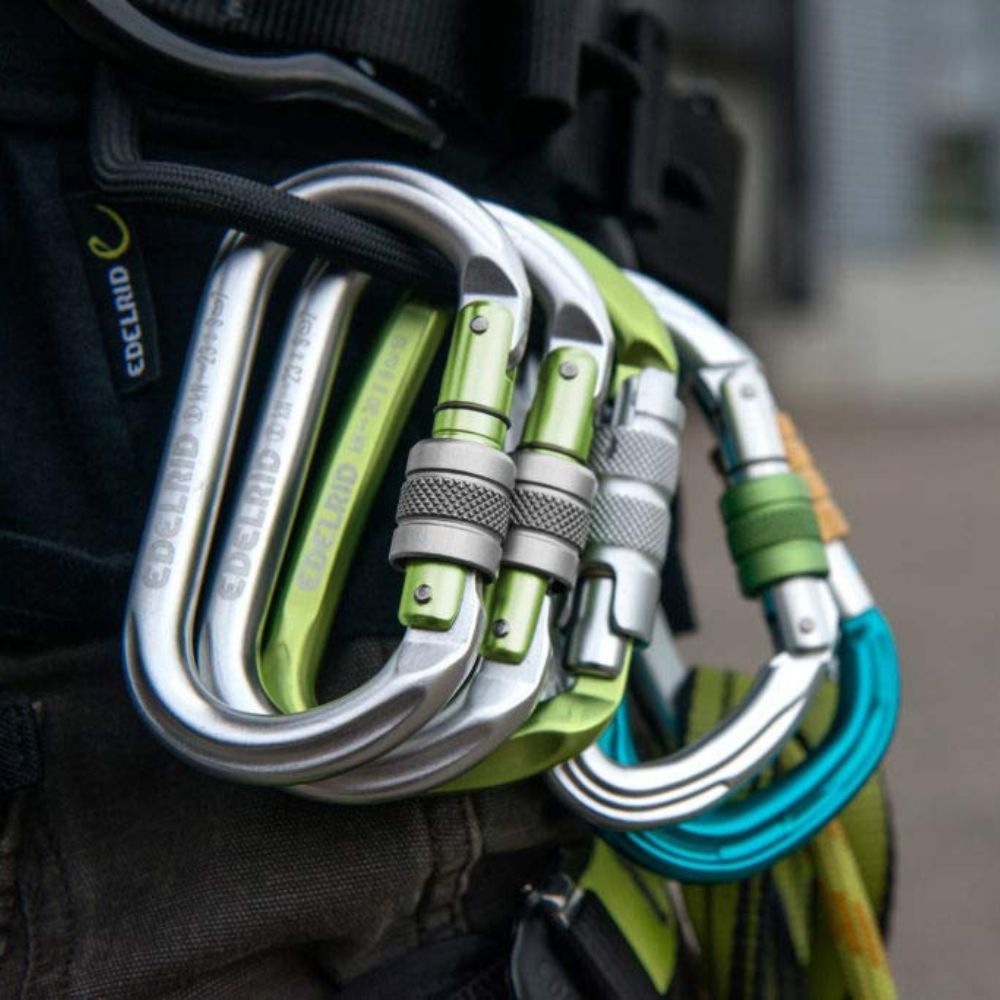 Edelrid Steel Oval Screw Carabiner