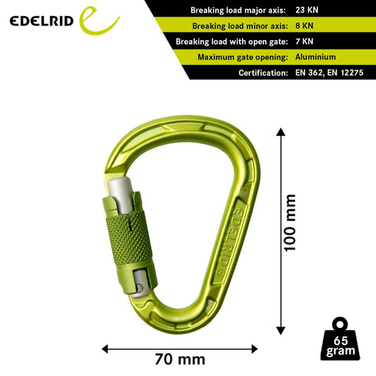 Edelrid HMS Strike Twist Carabiner