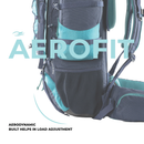 Tripole Walker Pro 60 Litre Rucksack for Trekking and Hiking | Front Opening