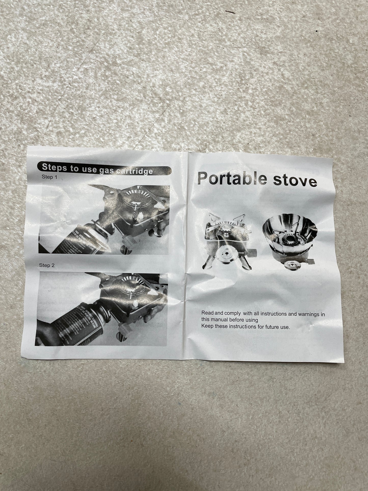 Portable Compact Stove for Camping & Trekking | | Portable Gas Stove