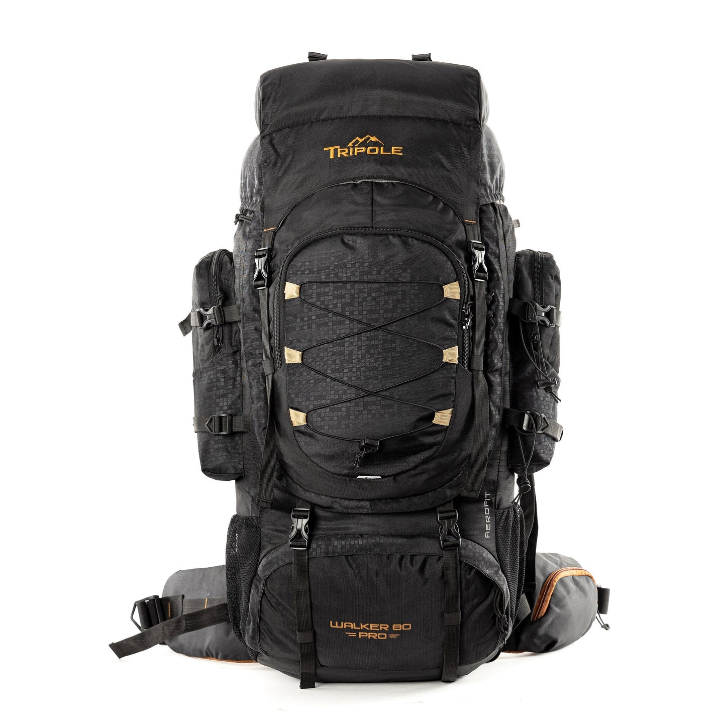 Tripole Walker Pro 80 Litre Rucksack for Trekking and Hiking | Front Opening
