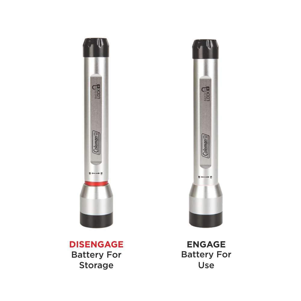 Coleman Divide+ 200 LED Flashlight Batterylock