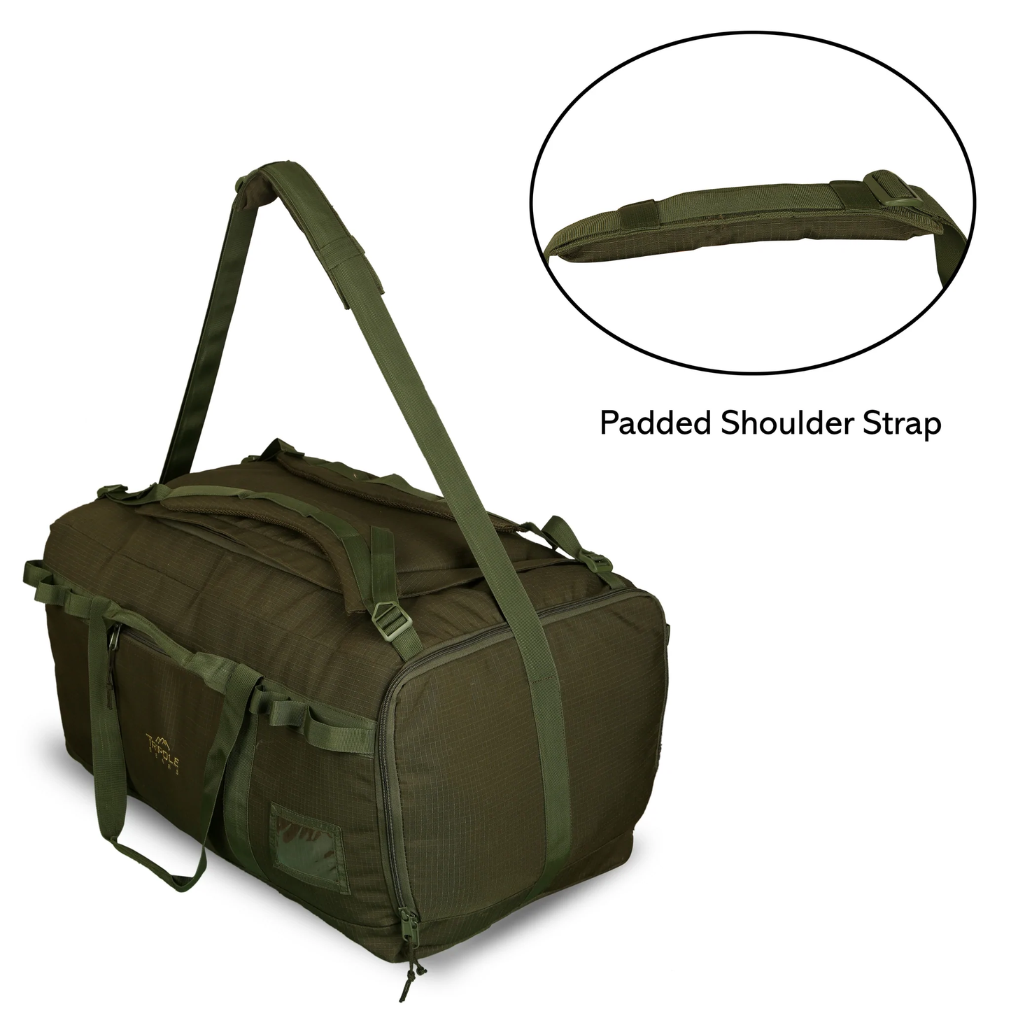 Tripole Basecamp Duffel Travel Bag - 80 liters | 100 liters