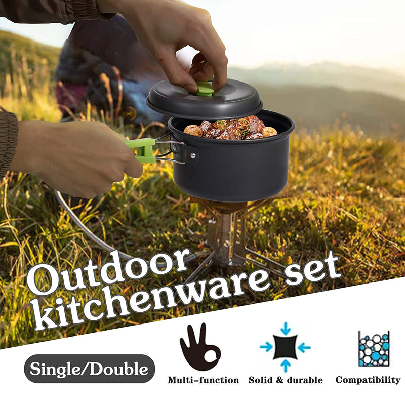 Portable Camping Cooking Set Utensils