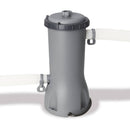 Bestway Power Steel 16' x 10' x 42" Oval Frame Swimming Pool Set with Filter, Ladder and Cover