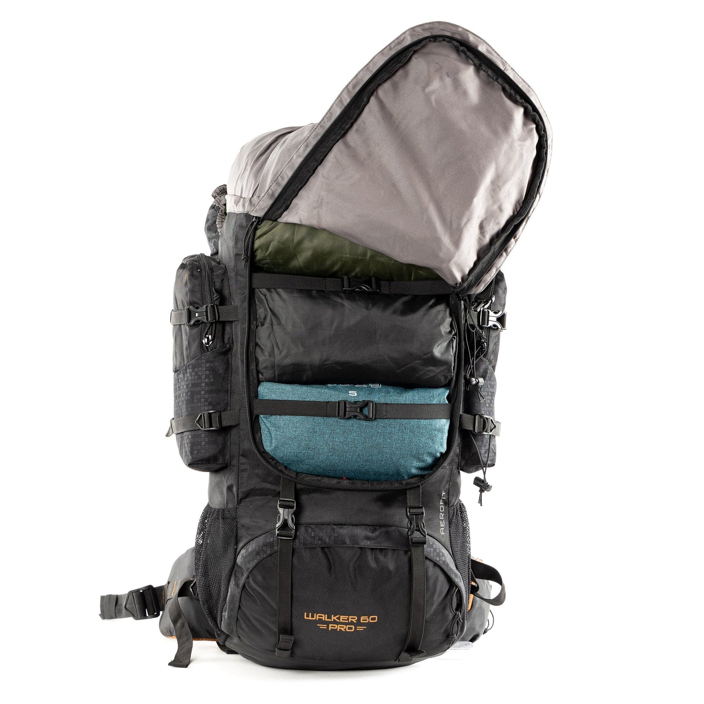 Tripole Walker Pro 60 Litre Rucksack for Trekking and Hiking | Front Opening