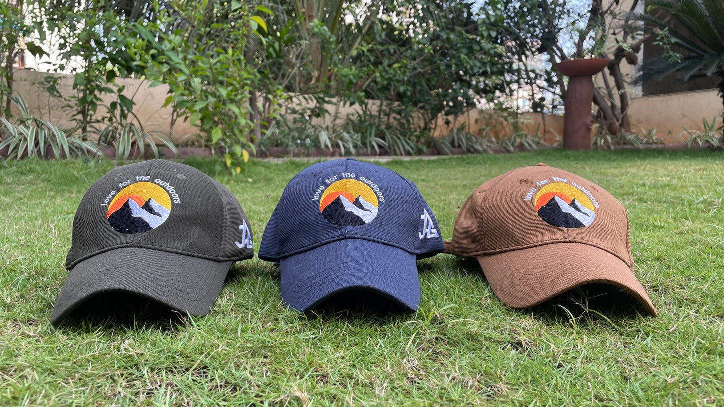 Hiking, Trekking & Travel Cap | love for the outdoor series | JAG