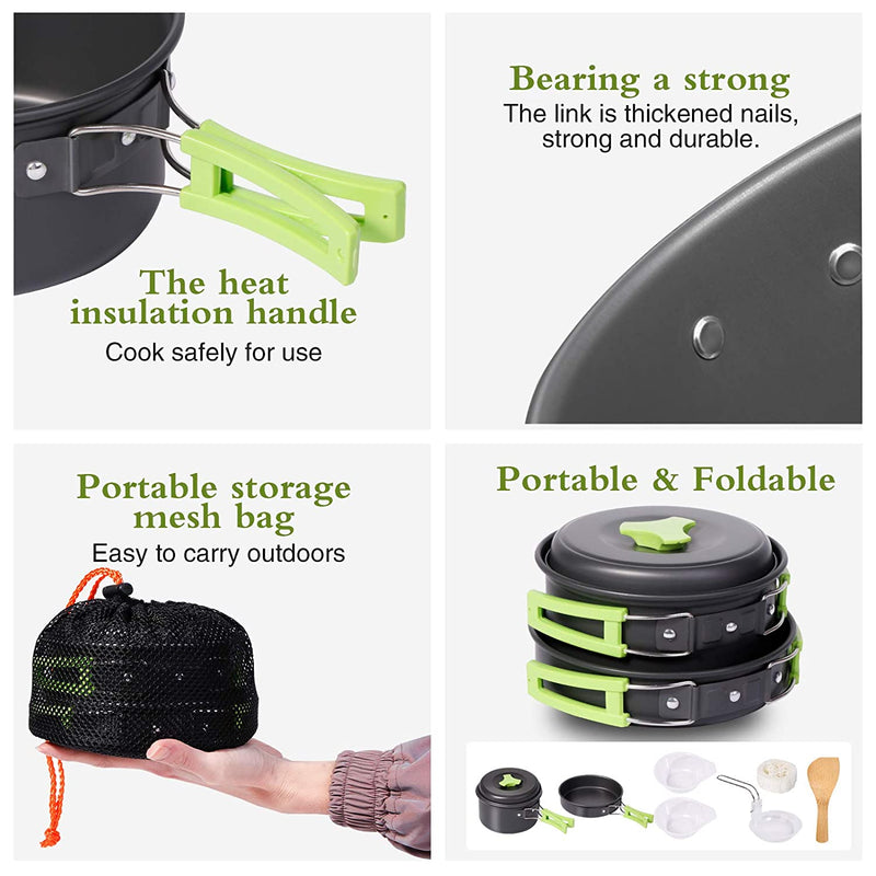 Portable Camping Cooking Set Utensils