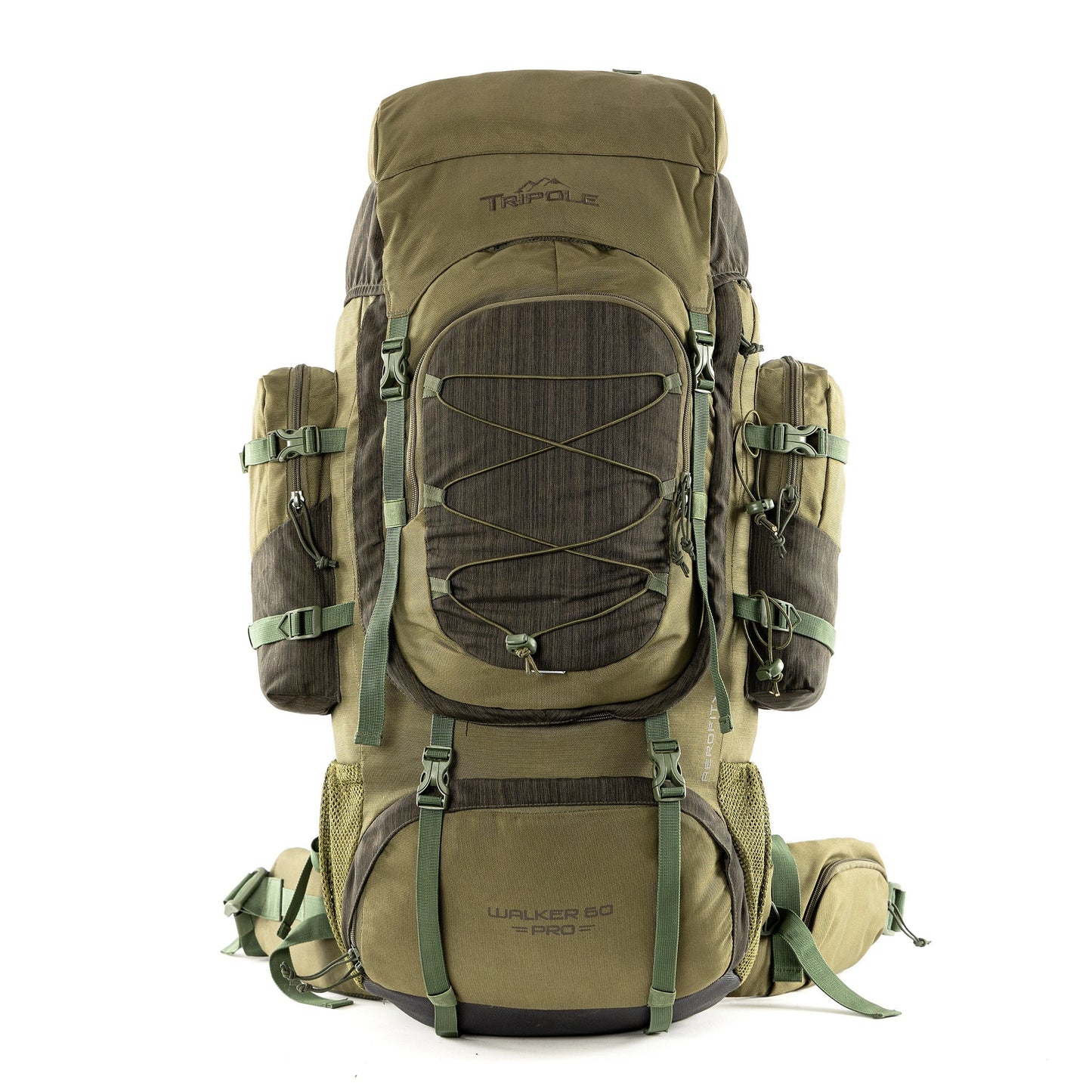 Tripole Walker Pro 60 Litre Rucksack for Trekking and Hiking | Front Opening