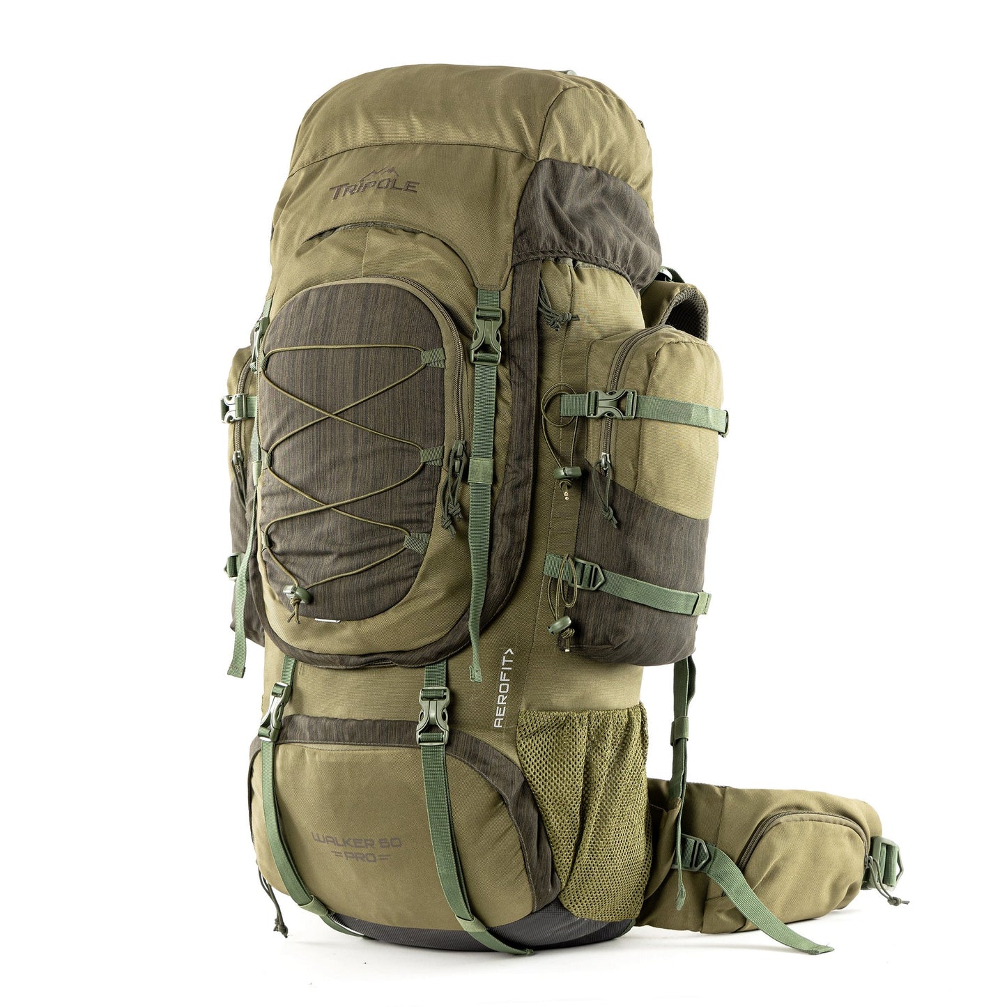 Tripole Walker Pro 60 Litre Rucksack for Trekking and Hiking | Front Opening