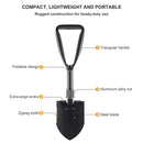 Mini Folding Shovel | High Carbon Steel | Portable | Lightweight | Outdoor Tactical Survival | Foldable Mini Shovel