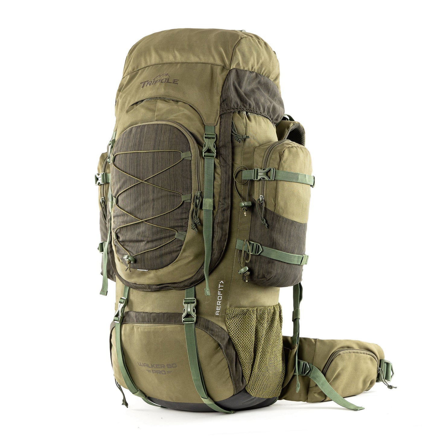 Tripole Walker Pro 80 Litre Rucksack for Trekking and Hiking | Front Opening