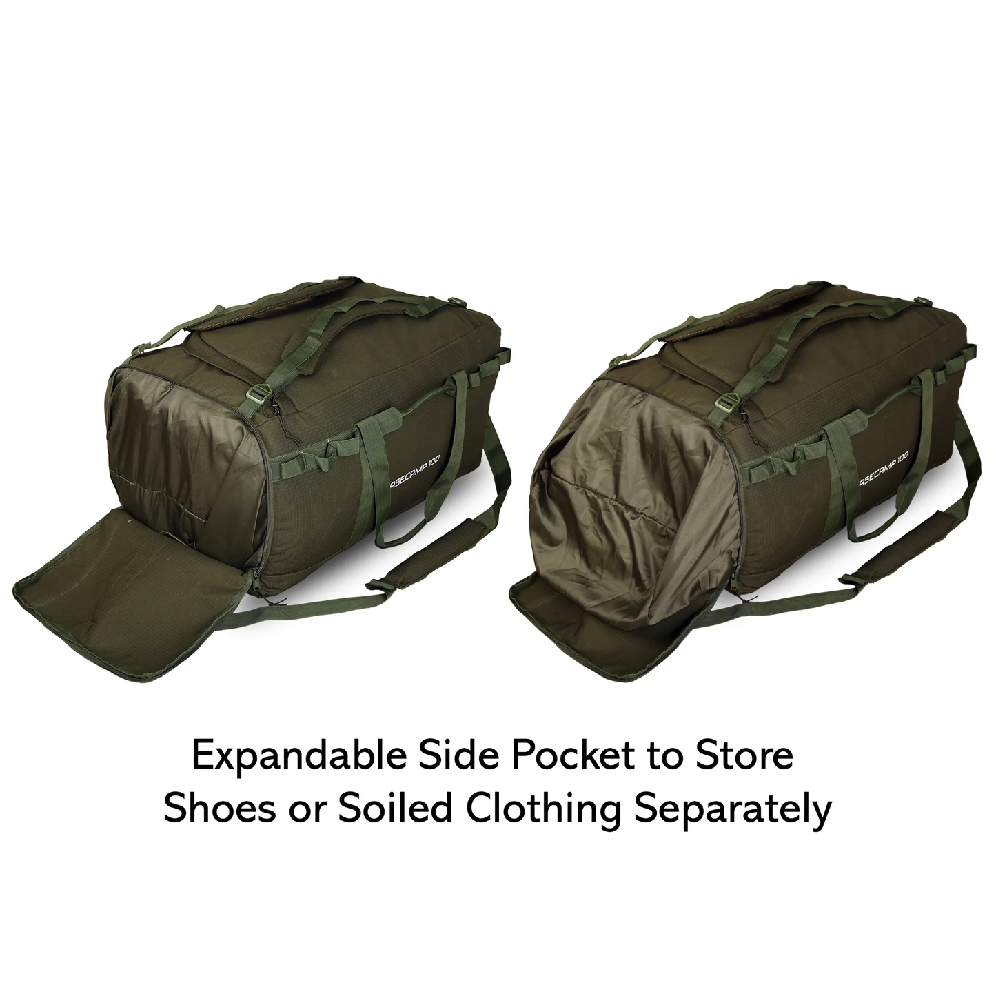 Tripole Basecamp Duffel Travel Bag - 80 liters | 100 liters
