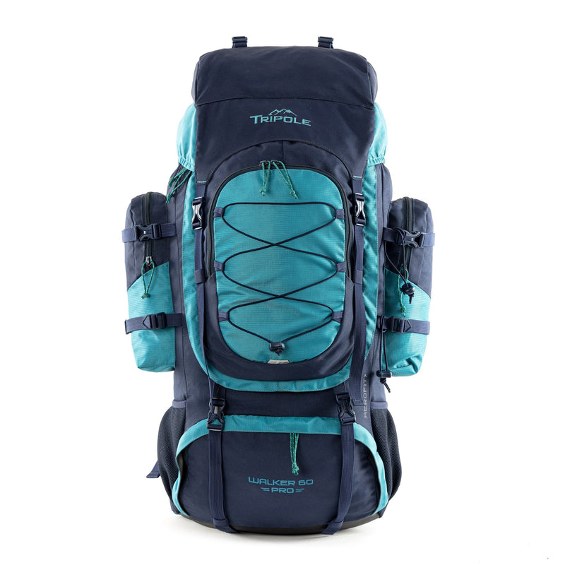 Tripole Walker Pro 60 Litre Rucksack for Trekking and Hiking Front Opening
