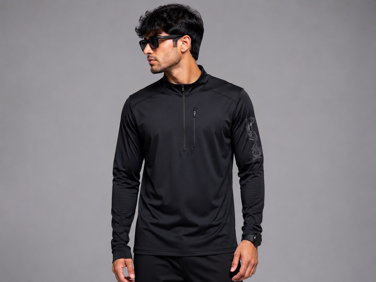 JAG Dras Ultra Warm Bonded Fleece Tshirt | Mobility + Warmth - Image 2