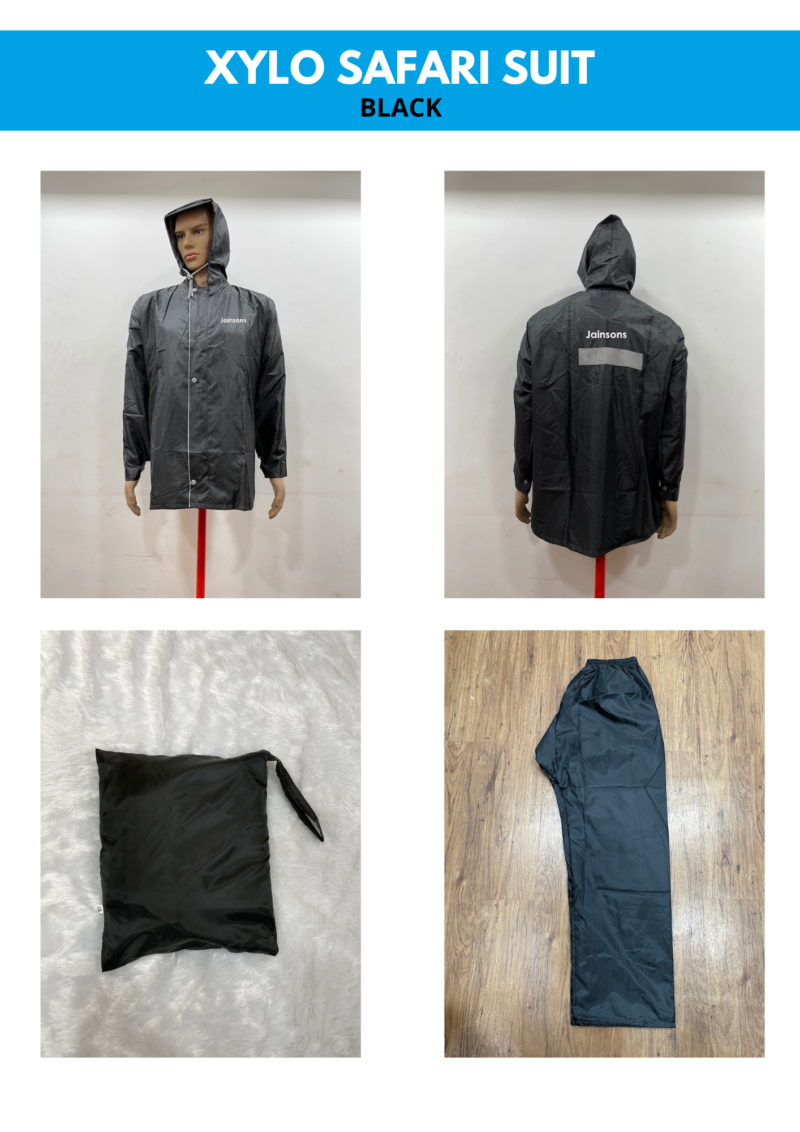 XYLO Safari | Jacket with pant | Double Aster | Polyester Shell with PVC Lining