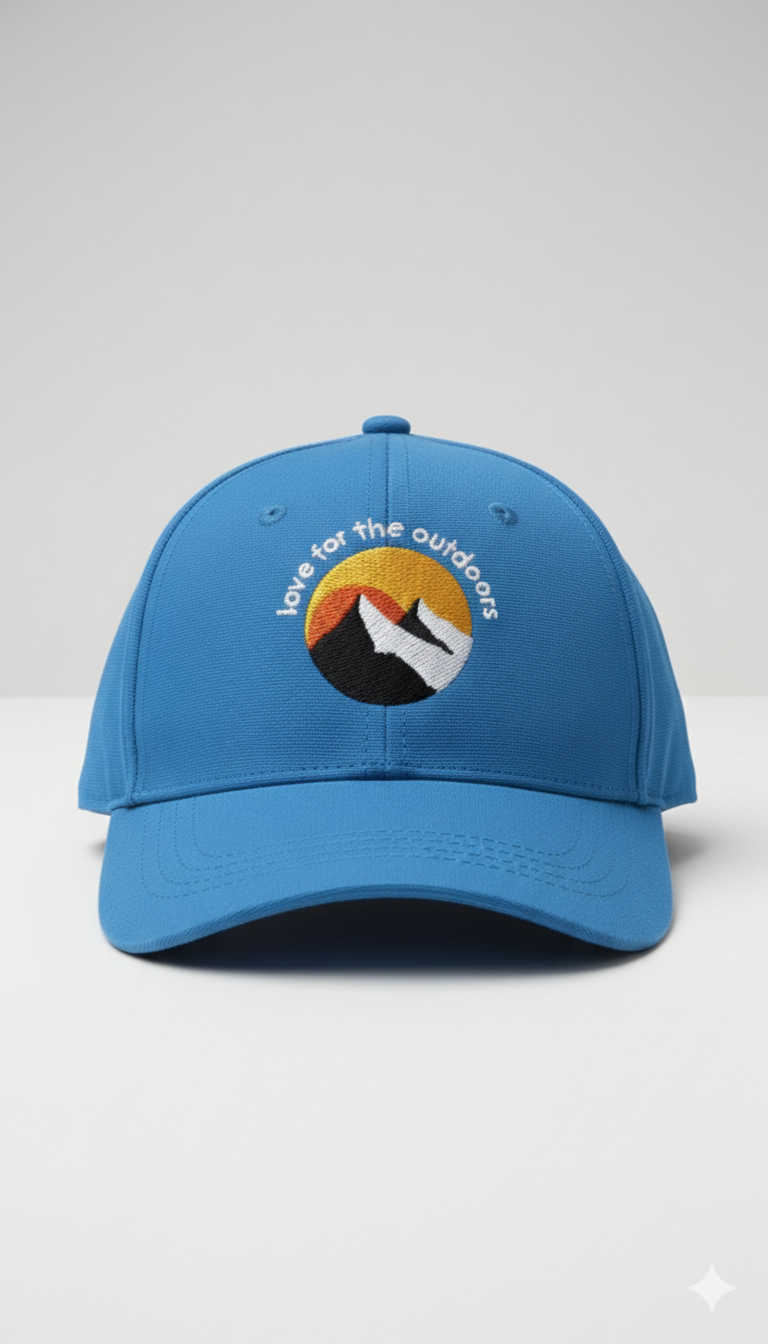 JAG Meru Travel & Hiking Cap | Love For The Outdoors | Limited Edition | Aqua Sky - Image 3