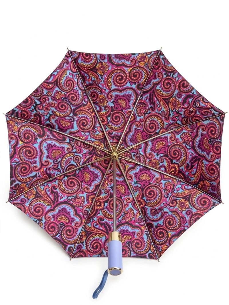 Jainsons Bloom X4 Umbrella | 2 Fold Umbrella | Silver Print | Flora 7
