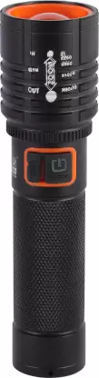 5 Modes Flashlight, Super Bright Cree T6 LED Light Torch | Full Metal Body