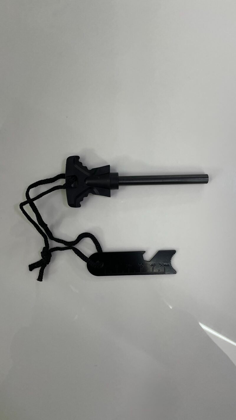Flint Fire Starter with Wooden Handle