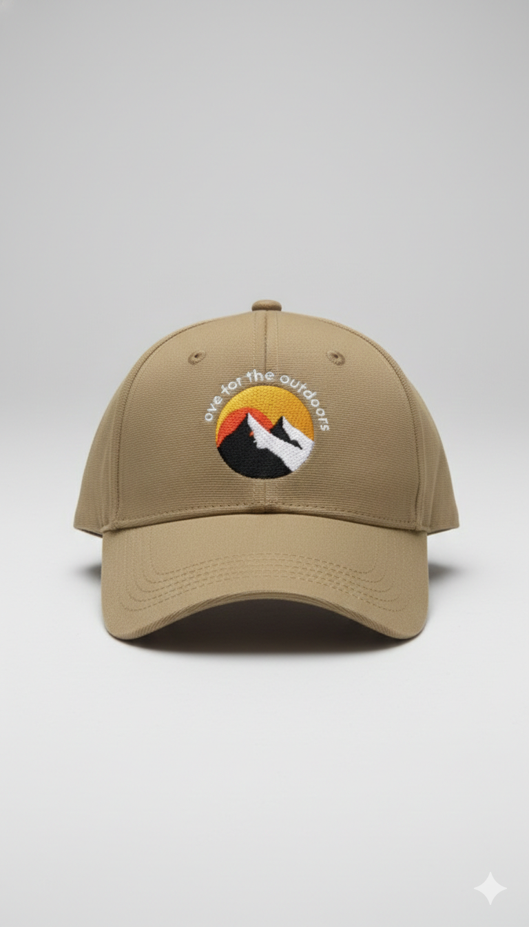 JAG Meru Travel & Hiking Cap | Love For The Outdoors | Limited Edition | Beige