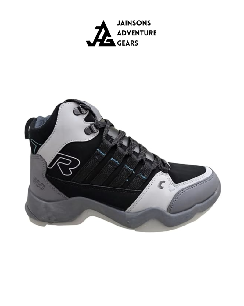 CTR RUB 600 Series High Ankle Hiking & Trekking Shoes | Ice Blue | Light Weight | Unisex | Coasters Trekking Shoes