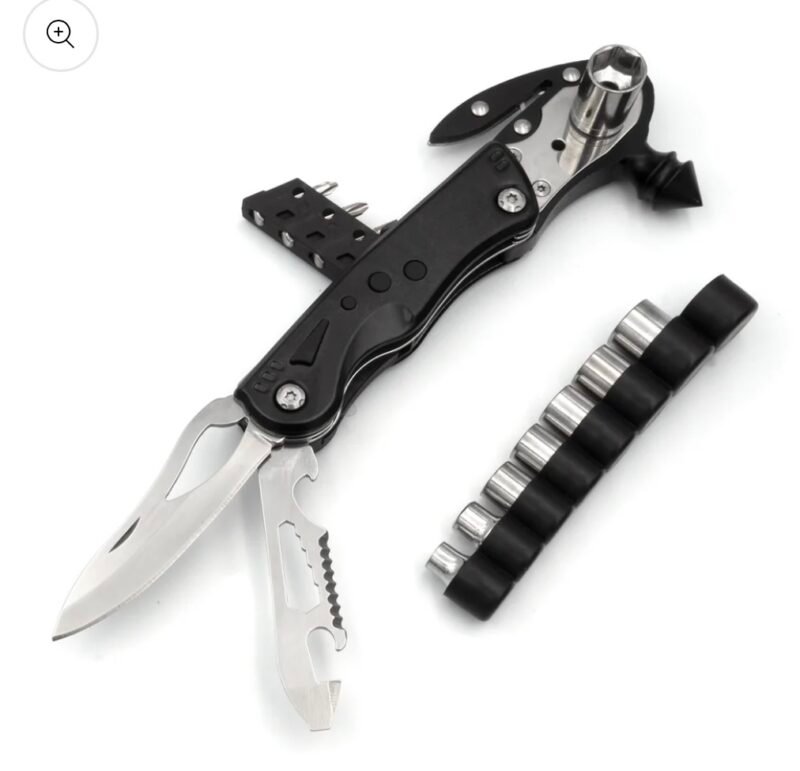 JAG|Traveler Multi-Tool Plier – 16-in-1 Stainless Steel Outdoor Camping & Survival Gear