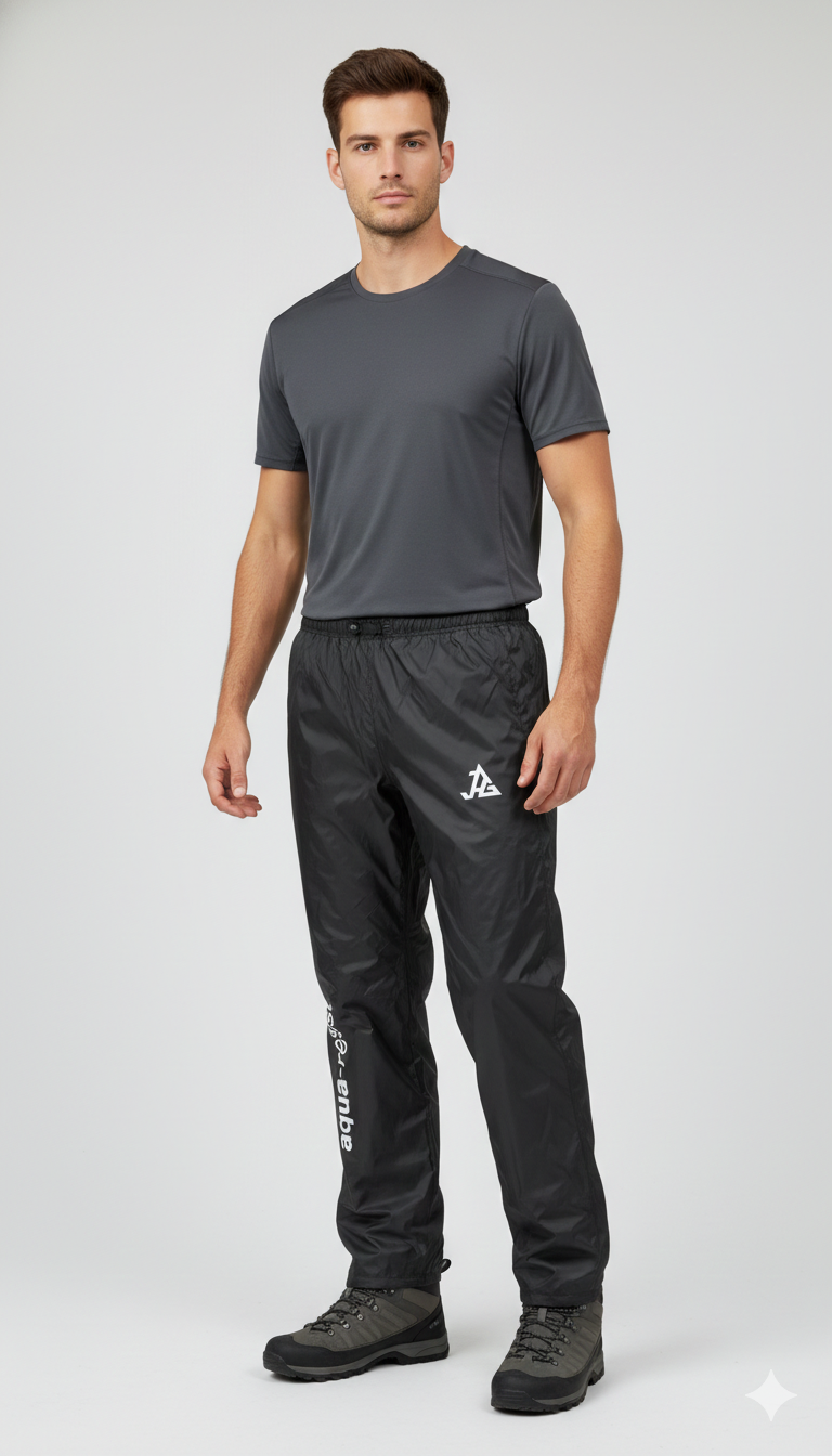 JAG Foldable Pack & Go Waterproof Over Pants | Waterproof | Snow-Proof