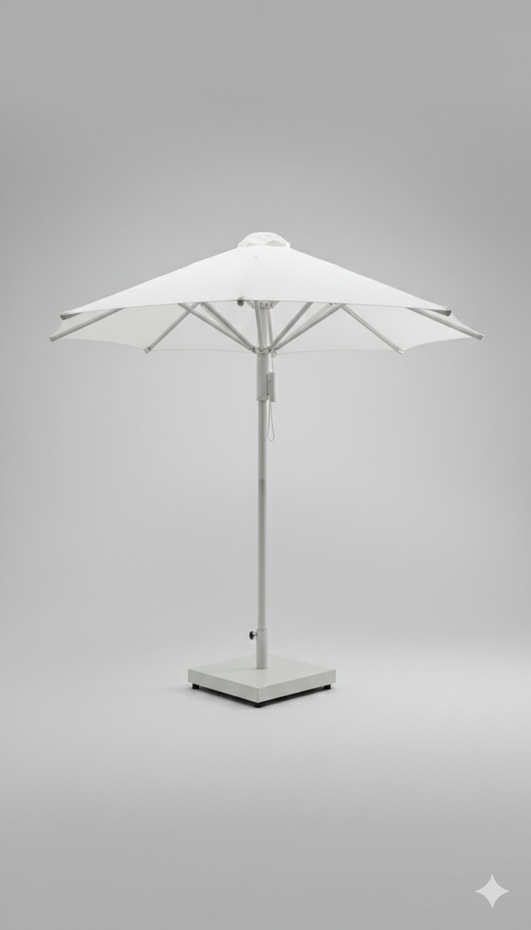 JS Zenith Ultra Premium Luxury Umbrella | Outdoor Umbrella | Made in Bharat | Round Centre Pole