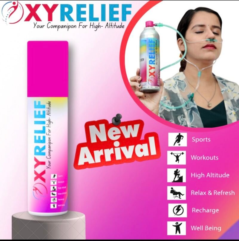 Oxy Relief Portable Oxygen Can 9Ltr (O-02)