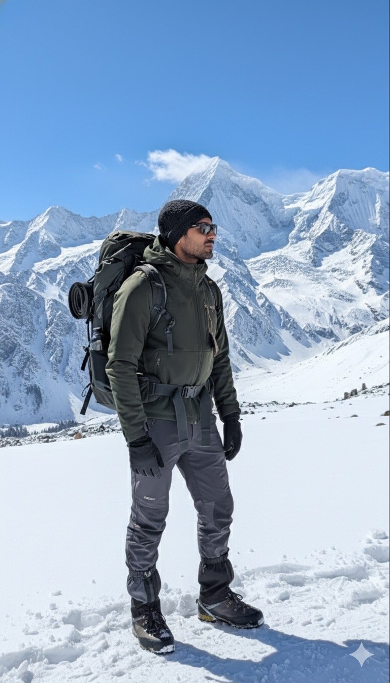 JAG Siachen Series Minus 5 Tactical Snowproof Jacket | Winter Jacket | Olive Green | 3 Pockets