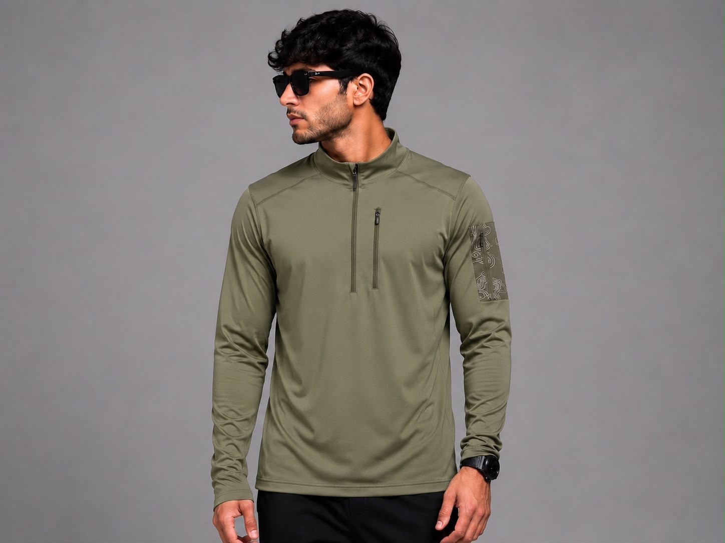 JAG Dras Ultra Warm Bonded Fleece Tshirt | Mobility + Warmth - Image 4