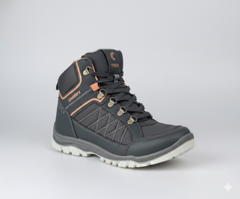 CTR High Ankle Small Sizes Shoes | Anti Skid | UK4 | UK5 | UK6 | Coasters Trekking Shoes