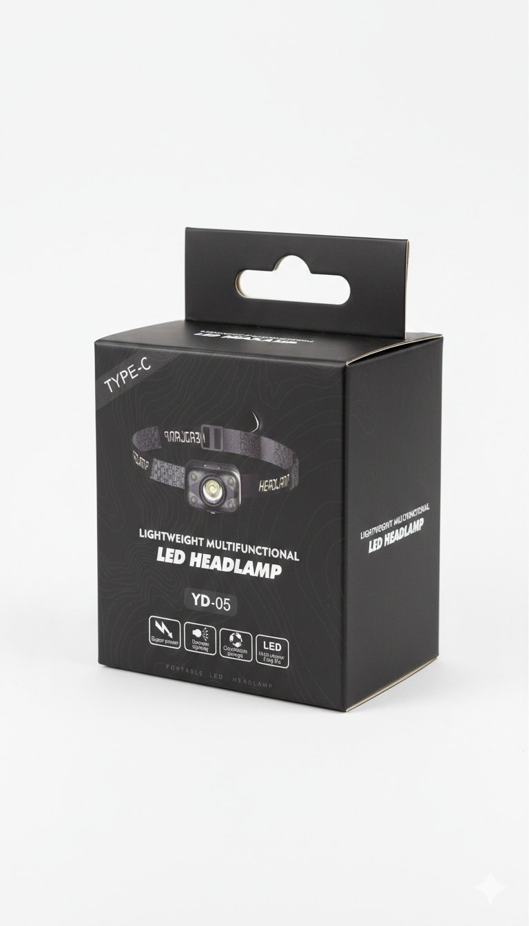 JAG|PARBAT|High Lumen Head Torch – Adjustable Strap Outdoor Headlamp