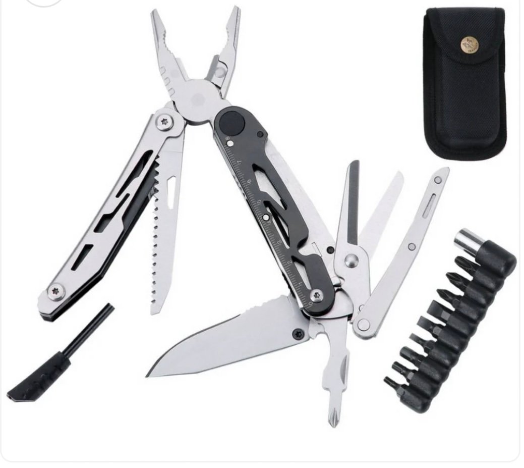 JAG|Traveler Multi-Tool Plier – 10-in-1 Compact Outdoor Camping & Survival Gear