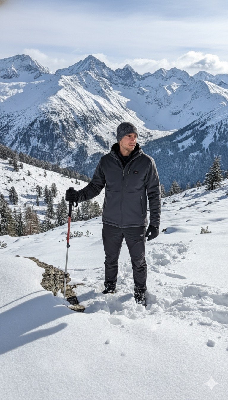 JAG Siachen Series Minus 5 Tactical Snowproof Jacket | Winter Jacket | Grey | 3 Pockets