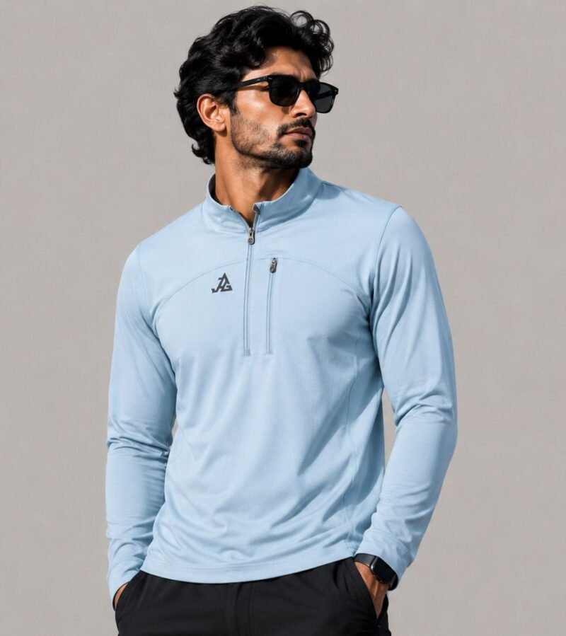 JAG Summit Seeker Series Full Sleeves Tshirt | UPF 50+ Protection | Hiking Tshirt | Trekking Tshirt | Teal