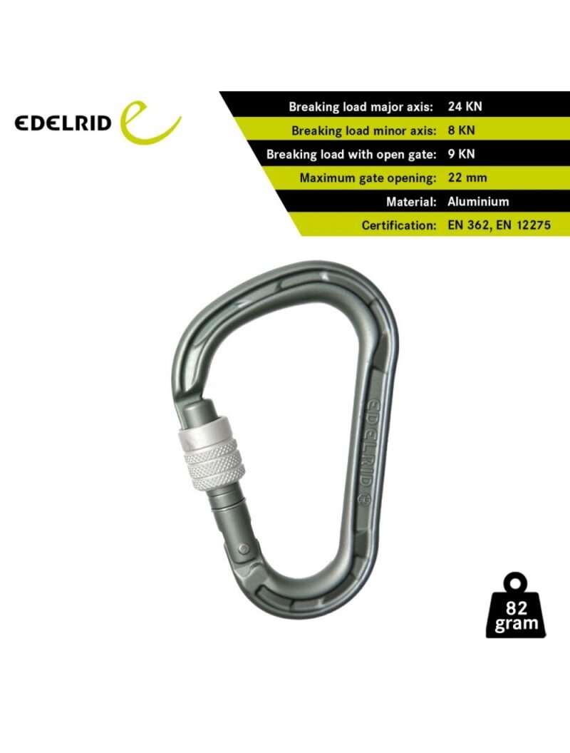 Edelrid HMS Magnum Screw Carabiner