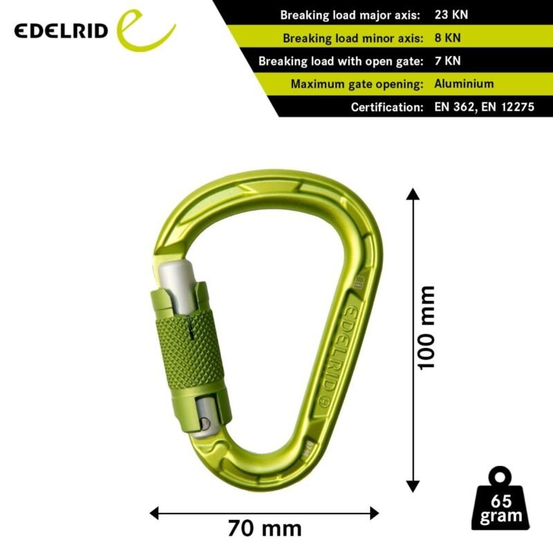 Edelrid HMS Strike Twist Carabiner