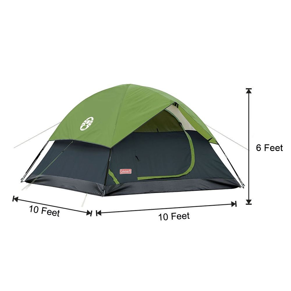 Coleman Sundome 6 Person Tent | Waterproof Tent