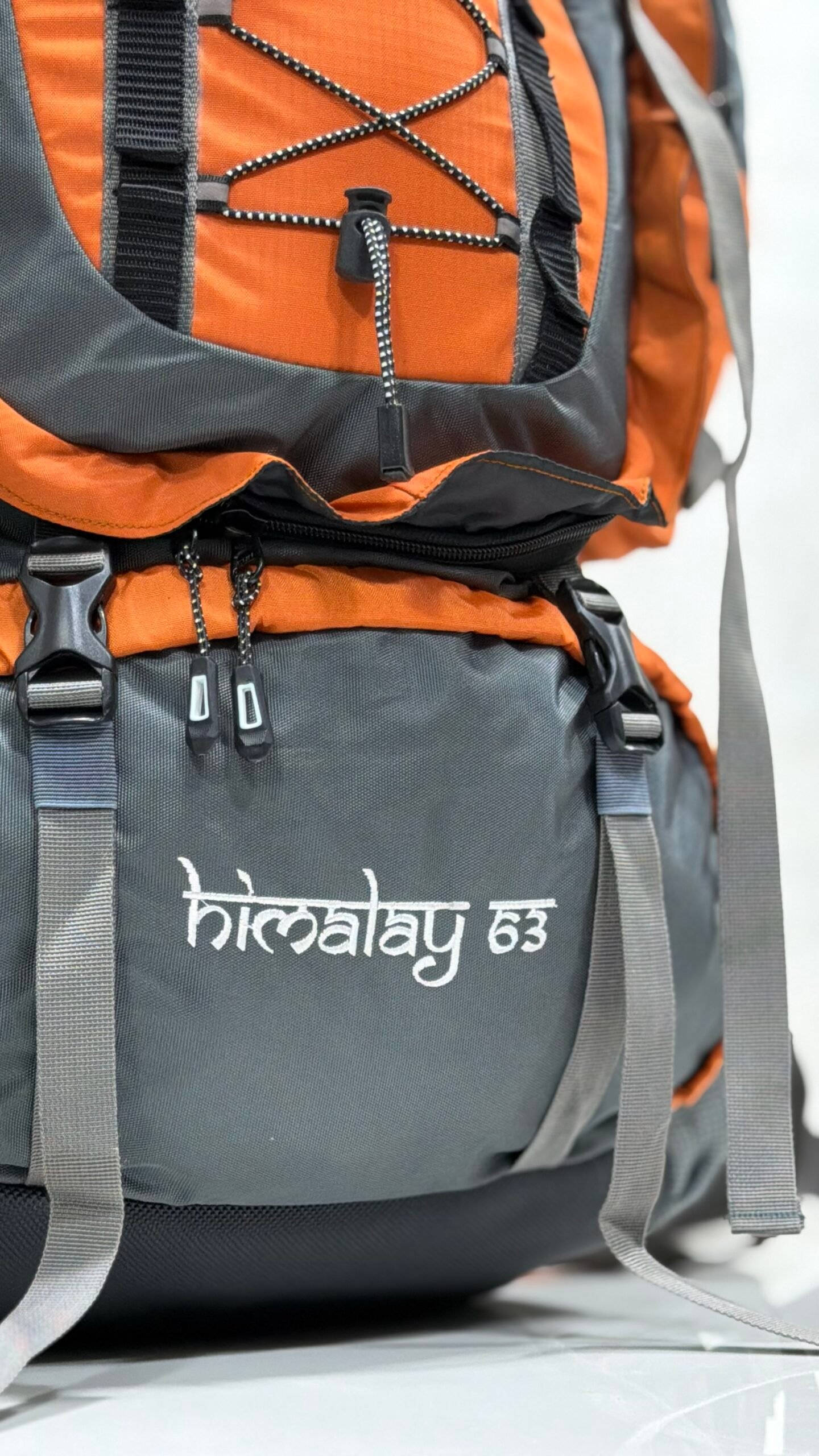 JAG Himalay 63L Metal Frame Rucksack with Rain Cover for Trekking & Travel | Front Opening | Laptop Sleeve | Men & Women | 3 Year Warranty | 63 Litre - Image 23
