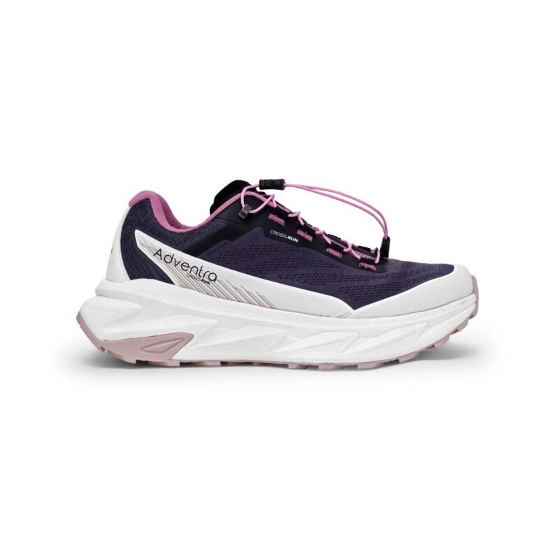 Adventra Women Trail Running Ultra Grip Lightweight Sports Shoes (TR2012) Grey-Pink