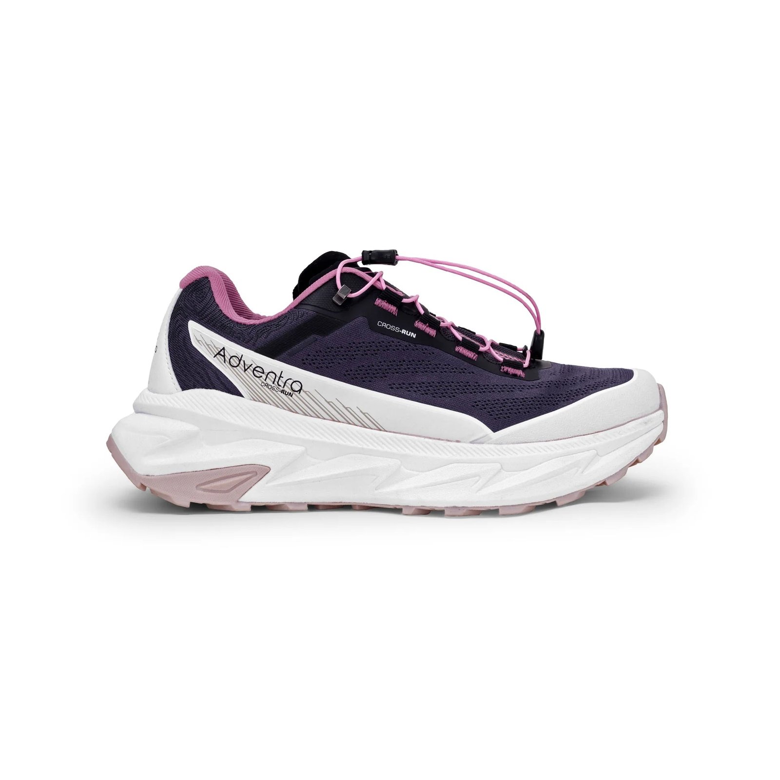 Adventra Women Trail Running Ultra Grip Lightweight Sports Shoes (TR2012) Grey-Pink