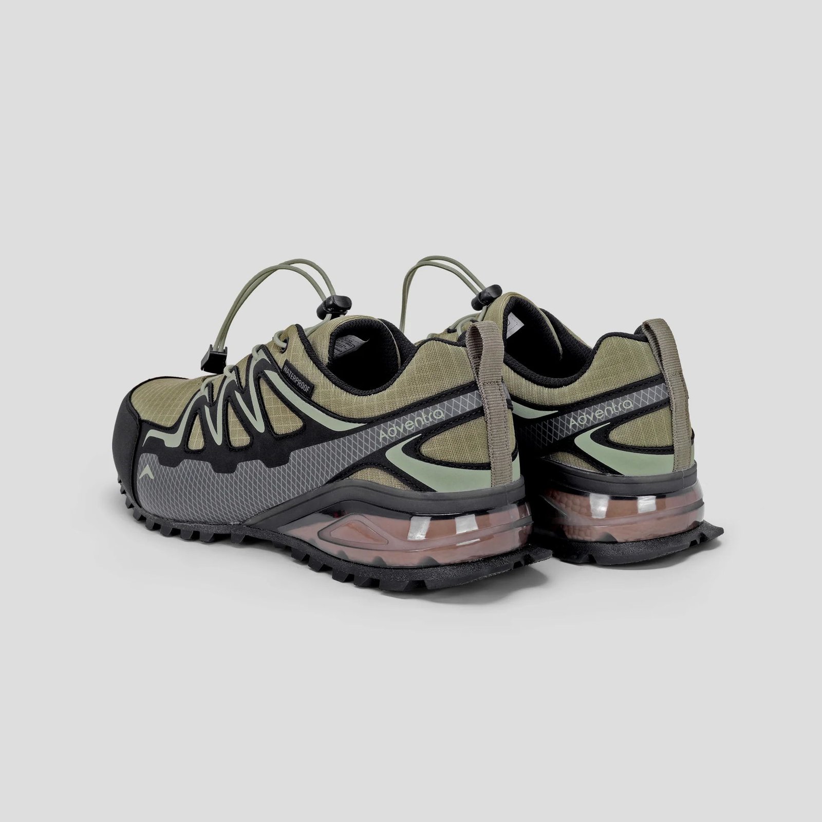 Adventra Men Waterproof Low Ankle Hiking Shoes with Anti Slip Grip & EVA Cushion - Image 4