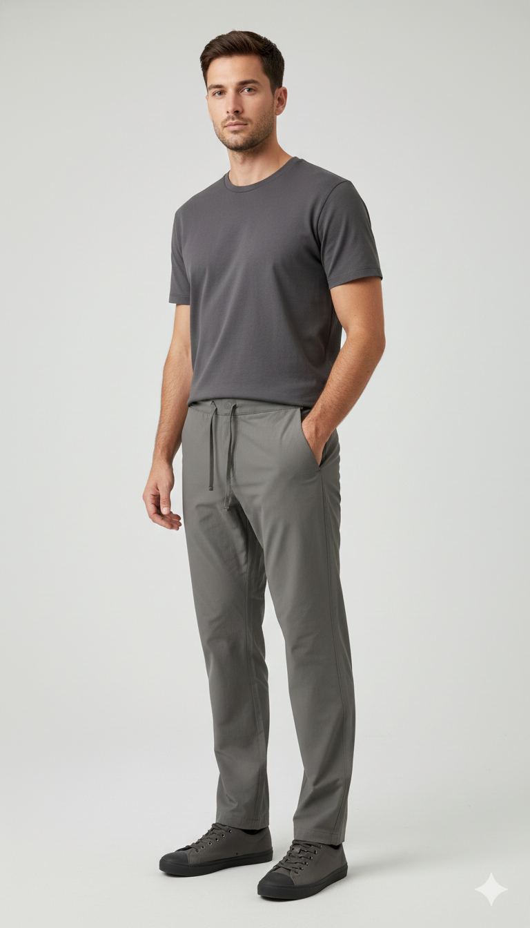JAG Digi Nomad Travel Pants | Airport Pants | 4 Secured Zippered Pockets | 4 Way Stretch | Ultra Comfortable ~