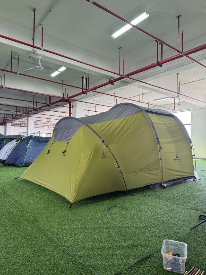 Himmaleh Basecamp 4.1 | 8 Person Waterproof Tent | 3000mm Waterproof | Double Fly Sheet | Fibreglass Pole