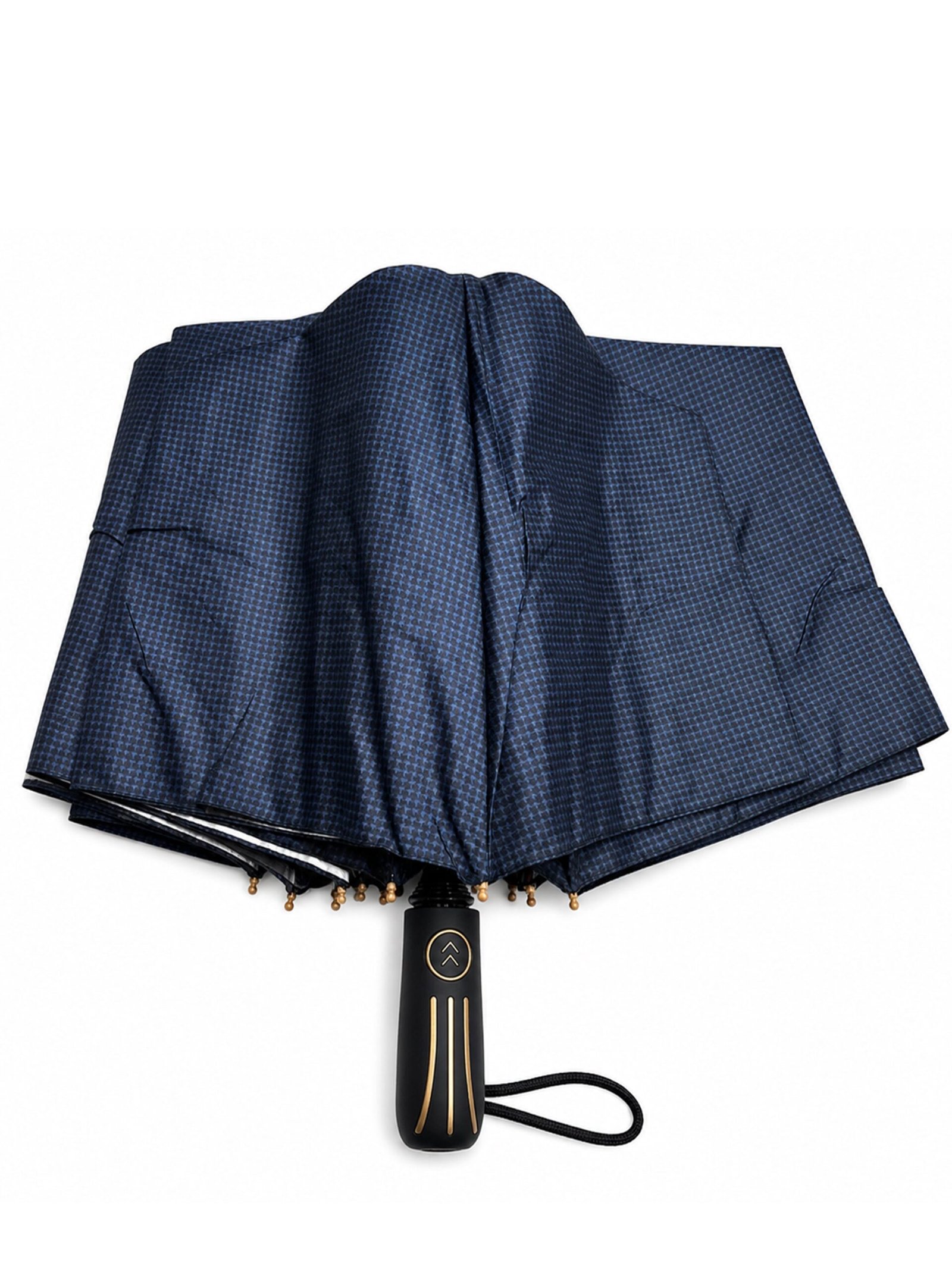 Jainsons Stealth X3 Umbrella | 3 Fold Umbrella | Seamless Print | Blue Design - Image 3