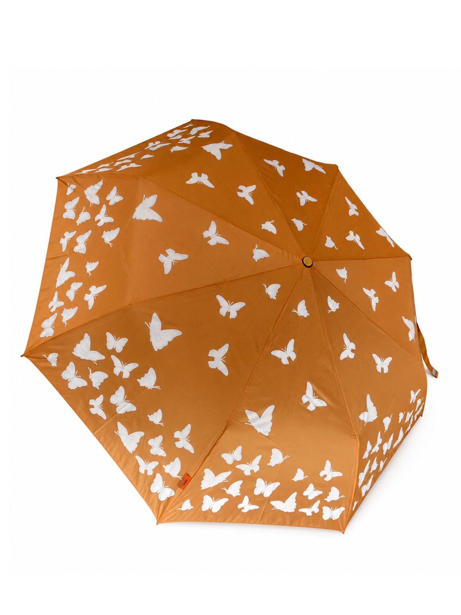 Jainsons Aurora X5 Umbrella | 3 Fold Umbrella | Magic Print | Orange - Image 4