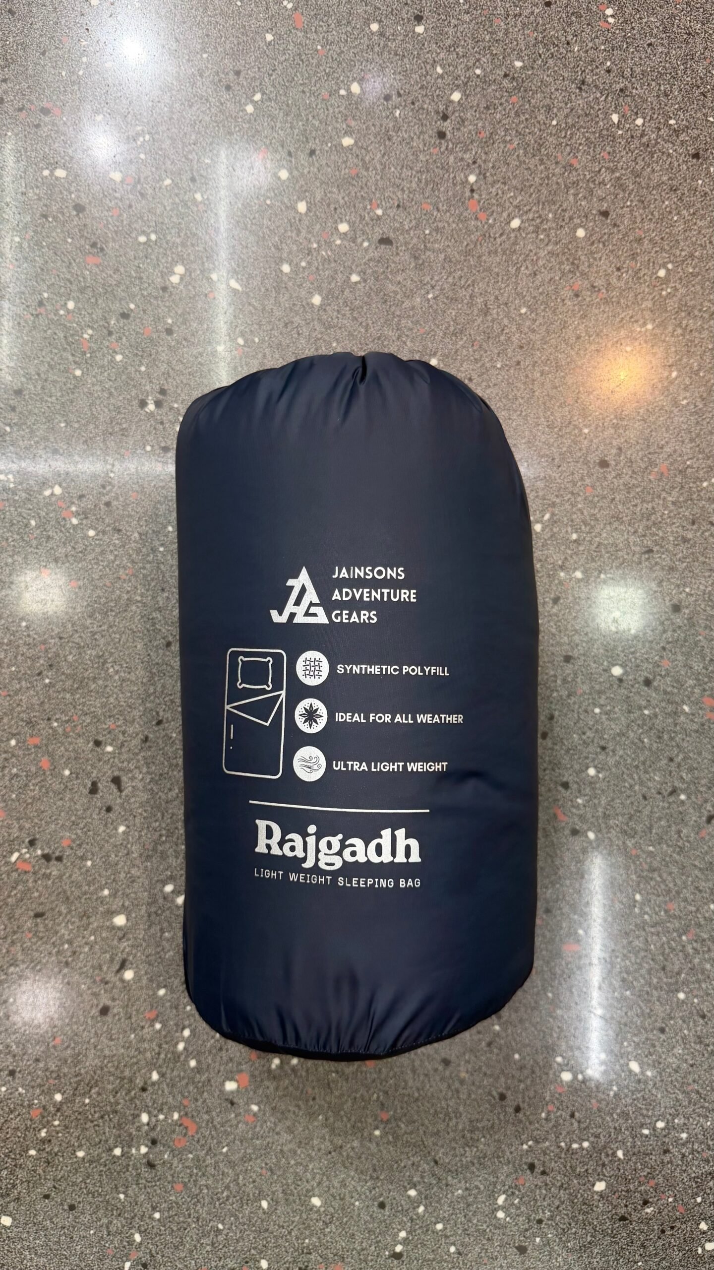 JAG Rajgadh Series Light Weight Sleeping Bag | Fully Openable | Synthetic Polyfill - Image 2
